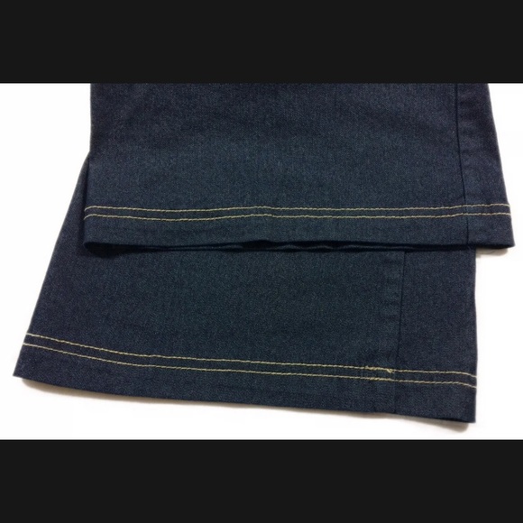 Sag Harbor Dark Blue Flare Jeans sz 14 - Picture 6 of 7